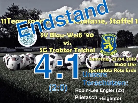 27.04.2019 SV BW Neustadt vs. SG Traktor Teichel