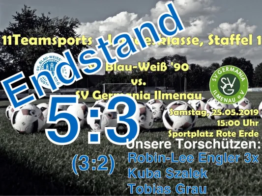 25.05.2019 SV BW Neustadt vs. SV Germania Ilmenau