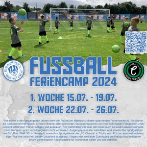 +++ ANMELDUNG FUSSBALLFERIENCAMP +++