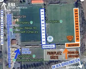 Organisatorische Hinweise zum Derby