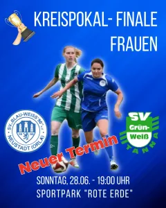 Pokalfinale am Sonntagabend