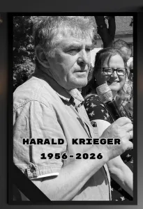 +++ Trauer um Harald Krieger +++