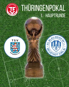 +++ Pokalauslosung Thüringen Pokal +++